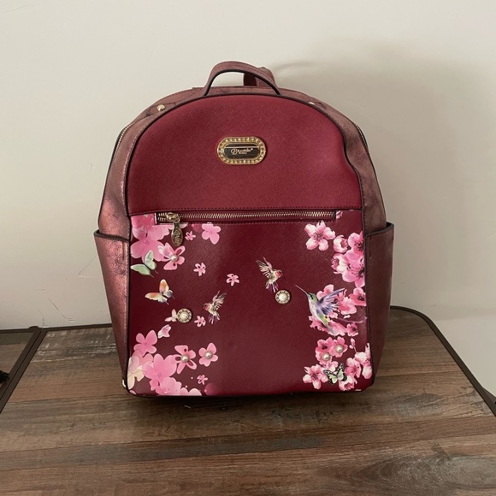 Brangio Italy | Hummingbird Crystal Laced Scratch & Stain Resistance Women Bag